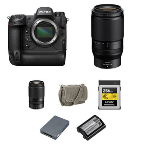 กล้องมิเรอร์เลส Z9 ปี 2026 พร้อมเลนส์ 28-75 มม. F/2.8 และ 70-180 มม. F/2.8 L และรองรับการ์ด SD - Product Image 1