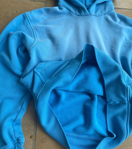 Logo personnalisé Streetwear tissu polaire vierge 100% coton mélangé pull à capuche pour hommes prix très bon marché matériel de qualité - Product Image 3