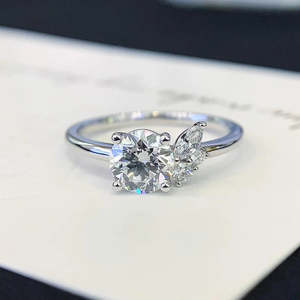 Igi ได้รับการรับรอง1.40tcw แหวนทอง10K 14K 18K - Product Image 1