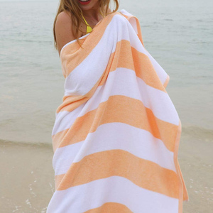 Serviette de plage en bambou 100% coton en éponge toutes les couleurs et toutes les tailles - Product Image 3