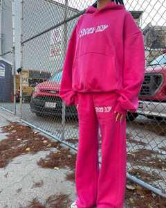 2025 alta calidad lavado ácido logotipo personalizado 100% algodón Jogger traje chándal para hombre con hombros caídos tipo inferior pantalones de chándal - Product Image 3