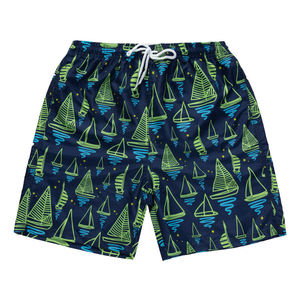 Pantalones cortos transpirables de verano 2023 para hombre, pantalones cortos de playa informales con logotipo gráfico impreso personalizado - Product Image 4