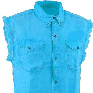 Nueva llegada de alta calidad al aire libre de los hombres cortados de motorista camisa Racing Wear peso ligero cómodo motorista camisa hecha en Pakistán - Product Image 5