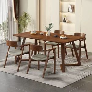 Table à manger carrée en métal moderne haut de gamme, bureau de direction de luxe, fournisseur de mobilier de bureau à domicile - Product Image 4