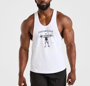 Camiseta sin mangas de entrenamiento de gimnasio para hombre de diseño personalizado - Product Image 4