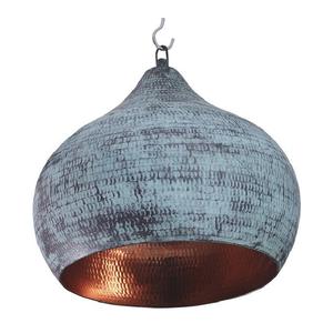 Lampe suspendue en cuivre haute vente avec fer et chrome différentes tailles couleur de forme de taille personnalisée - Product Image 2