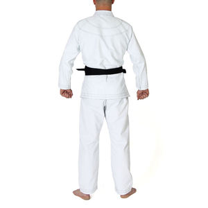 Uniforme de Judo y Jiu Jitsu de Alta Calidad, Ligero, de Color Sólido, para Adultos, Servicio OEM, Precio de Fábrica, Logotipo Personalizado, Poliéster/Algodón - Product Image 4