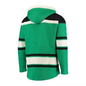 Sudaderas con capucha de hockey de poliéster Unisex Conjuntos de ropa deportiva de invierno con nombre del equipo OEM Estilo uniforme Entrenamiento de hockey sobre hielo Técnica impresa - Product Image 3