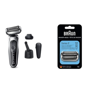 BRAUNAfeitadora eléctrica para hombre Serie 3 PROSKIN con 3 cuchillas Azul 3080s-B NUEVO - Product Image 3