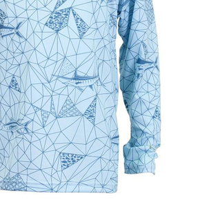 Camiseta de hombre personalizada con tela resistente al agua perfecta para actividades en la playa y deportes acuáticos camiseta de hombre con protección solar - Product Image 4