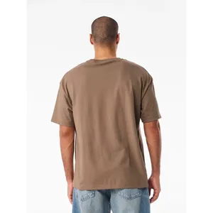 T-shirts promotionnels personnalisés unisexes coupe ample et épaisse pour le merchandising - Product Image 2