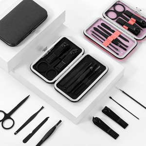 Kit de manucure et pédicure professionnel 8 pièces, logo personnalisé, acier inoxydable de qualité, coupe-ongles, coupe-cuticules, fabrication OEM - Product Image 3