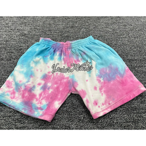 2025 été actif athlétique hommes Shorts coton pantalon élastique taille moyenne Logo personnalisé dessin animé sublimé grande taille Shorts de sport - Product Image 3