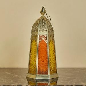 โคมไฟหลุมฝังศพอลูมิเนียมที่มีแม่ลายใบไม้ออกแบบสีได้เองทั้งในร่มและกลางแจ้งบ้านและสวนฟ้าผ่าดีไซน์คลาสสิก - Product Image 4