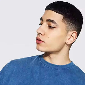 Nouveauté été : Ensemble short et t-shirt homme, manches courtes, couleur unie, délavé à l'acide, 2 pièces, respirant, vêtements de marque pour homme - Product Image 2