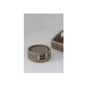 Ensemble de sous-verres en osier en rotin Design moderne Dessous de verre en jute élégant pour la maison Hôtel Table Dessous de verre en rotin Qualité de vente élevée - Product Image 1