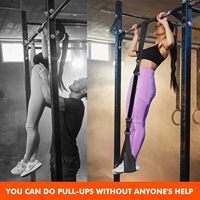 Bandes d'assistance multifonctionnelles pour tractions, élastiques d'exercice pour bras et poitrine, tube de résistance pour fitness