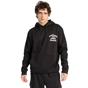 Sweat à capuche de luxe surdimensionné 380gsm de haute qualité pour hommes sweat à capuche Hip Hop vierge Streetwear imprimé avec logo personnalisé pour hommes - Product Image 3