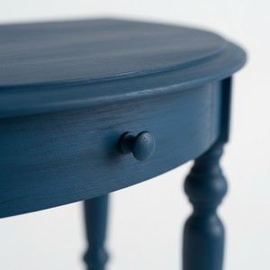 Mesa Redonda Media V2, Muebles Modernos y Ecológicos para Sala de Estar en Color Azul Marino - Product Image 4