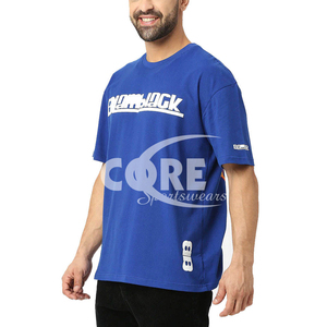 T-shirt imprimé bouffé 100% coton de haute qualité Top produit à la mode T-Shirts vêtements d'extérieur respirants - Product Image 4
