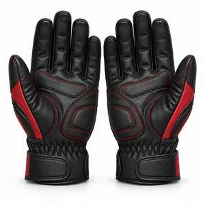 Gants en cuir au design unique, toucher doux, construction robuste, antidérapants, poignets renforcés, mouvements flexibles, usage général - Product Image 6