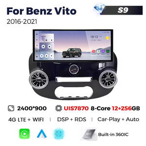 Navifly MS Mới Nhất <span class=keywords><strong>Android</strong></span> 2000*1200 Màn Hình Cảm Ứng Xe Stereo Cho Benz Vito Hỗ Trợ 360 Máy Ảnh Và Điều Khiển Bằng Giọng Nói - Product Image 3