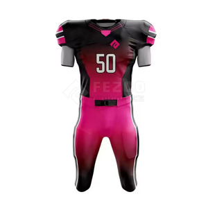 Uniformes de Fútbol Americano de Último Diseño y Estilo Nuevo, Calidad Premium, Color Sólido, Cortos, Transpirables, 100% Poliéster, Venta en Línea - Product Image 1