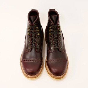 Chaussures de moto en cuir véritable, bottes d'hiver pour hommes, cuir de vachette de qualité supérieure, bottes courtes personnalisables - Product Image 4