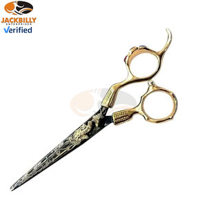 JACKBILLY Fashionable Summer Collection Stainless Steel Barber <b>Scissors</b> for Personal and Professional Use High-Quality - Product Image 4