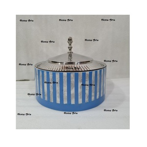 Casserole en bois et vadrouille avec couvercle martelé La plus grande qualité de nourriture servant une marmite pour les événements de mariage - Product Image 5