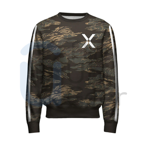 Sudaderas personalizadas de alta calidad para hombre, Sudadera de cuello redondo de tendencia, Top informal para exteriores, logotipo frontal de invierno, sudadera superior al por mayor - Product Image 1