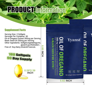 Aceite de Orégano Silvestre de Alta Calidad, Marca Privada, Cápsulas de Semilla Negra, Mantiene el Equilibrio Emocional y Apoya la Salud General, Refuerza la Inmunidad - Product Image 5
