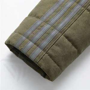 Vestes d'hiver pour hommes, en coton matelassé à capuche, confortables, nouvelle arrivée, design personnalisé, professionnelles, légères, style parka - Product Image 6