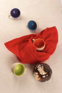 Saco de harina de secado rápido de 100% algodón, toallas de cocina tejidas, estilo cuadrado liso, costura personalizable, limpieza desechable para el hogar - Product Image 2