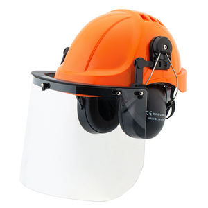 Nuovo stile con paraorecchie mascherina antipolvere e casco di sicurezza traspirante a prova di schizzi in Stock paglia falciatura elmetto - Product Image 6