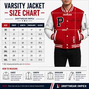 Chaqueta Varsity Ligera Personalizada de Invierno con Cuello Alto, Resistente al Viento, con Logotipo Bordado, para Equipos Escolares - Product Image 4