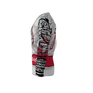 เสื้อเจอร์ซีย์เล่นฮ็อกกี้น้ำแข็งพิมพ์ซับลิเมชันเสื้อยืดพิมพ์ลาย - Product Image 6
