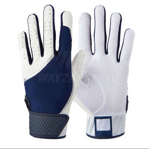 Gants de frappe de baseball personnalisés pour hommes, manchette longue, respirants, gants de frappe de baseball personnalisés - Product Image 1