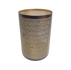 Conception fantaisie métal fer support votif couleur couleur luxe Design bougie pot pour salon et décoration de table à la main - Product Image 2
