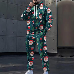 Best Arrival Solid Plain Color Men <b>Christmas</b> Tracksuits Wholesale Price Low MOQ Men <b>Christmas</b> Tracksuits - Product Image 6