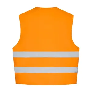 Gilet di Sicurezza ad Alta Visibilità con Adesivi Riflettenti Promozionali e Luci per un Merchandising Efficace - Product Image 6