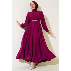 แต่งกายด้วยเข็มขัดหินพลัม - Product Image 3