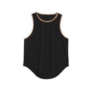 Débardeur personnalisé col rond 2024-2025, 240 GSM, respirant, en coton de bambou pour homme, écologique et durable - Product Image 6