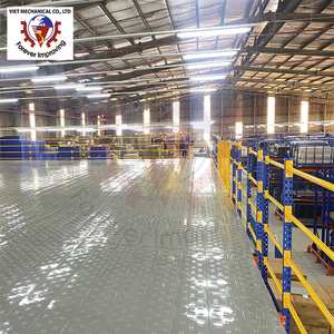 Customized Steel Mezzanine <b>Floor</b> Racking System Corrosion Protection Warehouse Storage Rack <b>Shelf</b> Made in Vietnam - Product Image 5