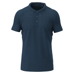 เสื้อโปโลแบบยืดได้ที่ปรับแต่งได้สำหรับสินค้าส่งเสริมการขาย - Product Image 5
