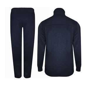 En blanco al por mayor en blanco chándales diseño su propio correr hombres Jogger sudor trajes de chándal con bordado personalizado - Product Image 2