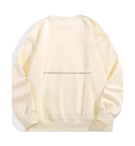 <b>American</b> Style Street Premium Sweatshirt for Men Gradient Loose Plain Casual Crew Neck Sweatshirts in Bulk - Product Image 2