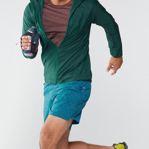 Pantalon de survêtement athlétique à motif solide pour hommes, short de gymnastique à compression avec fermeture à cordon de serrage, ensembles de course à pied pour le fitness et le sport - Product Image 3