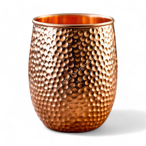 Premium Hammered Copper Mug Eco-Friendly Metal Tumbler for Ayurvedic Benefits for Home Drink Giving and Gifts - Product Image 2
