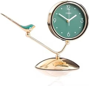 Durable Quality Hot Selling <b>Table</b> Clock in Gold Plated Used for Homes and Villas for <b>Table</b> Decoration - Product Image 6